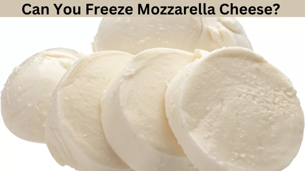 Can You Freeze Mozzarella Cheese? Find Out Now!