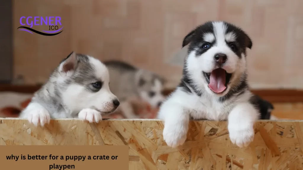 why is better for a puppy a crate or playpen - understanding benefits of crate vs playpen for puppies